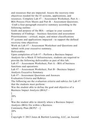 Complete the Lab #7 Exercises from your Student Lab Manual.Bec.docx