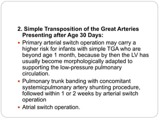 2. Simple Transposition of the Great Arteries 
with Atrial Switch Operation 
1. Early (Hospital) Death: 
 Hospital mortal...