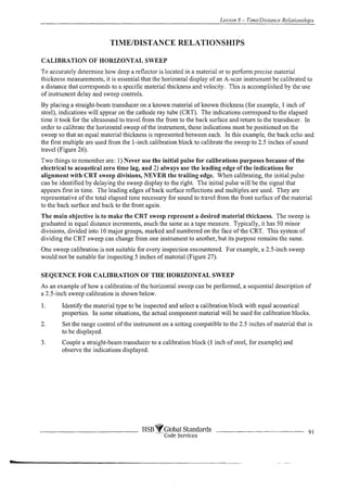 Complete ultrasonic testing work book