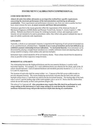 Complete ultrasonic testing work book