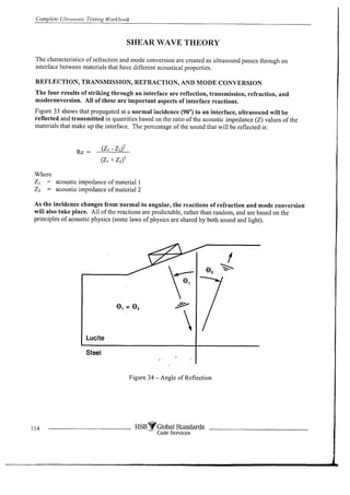 Complete ultrasonic testing work book