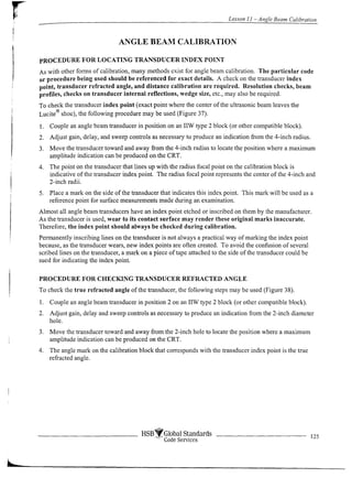 Complete ultrasonic testing work book