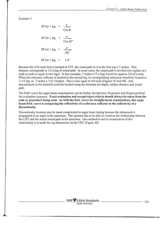 Complete ultrasonic testing work book