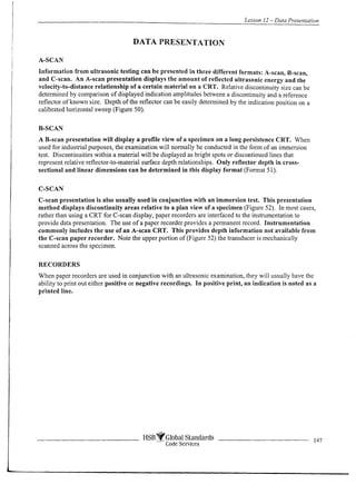 Complete ultrasonic testing work book
