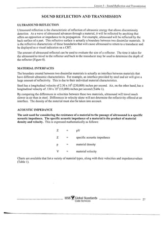 Complete ultrasonic testing work book
