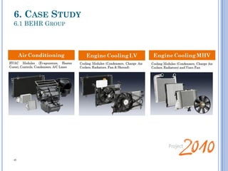 45
6. CASE STUDY
6.1 BEHR GROUP
 