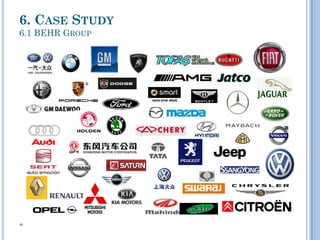 48
6. CASE STUDY
6.1 BEHR GROUP
 