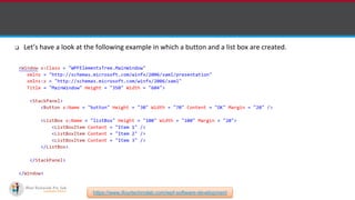 Complete WPF Overview Tutorial with Example - iFour Technolab | PDF