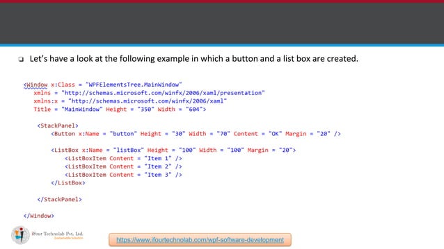 Complete WPF Overview Tutorial with Example - iFour Technolab | PPT