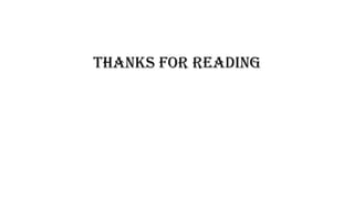 Thanks For Reading
 