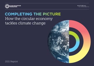 ELLEN MACARTHUR FOUNDATION | COMPLETING THE PICTURE | 1
HEADING HEADING
How the circular economy
tackles climate change
2021 Reprint
 