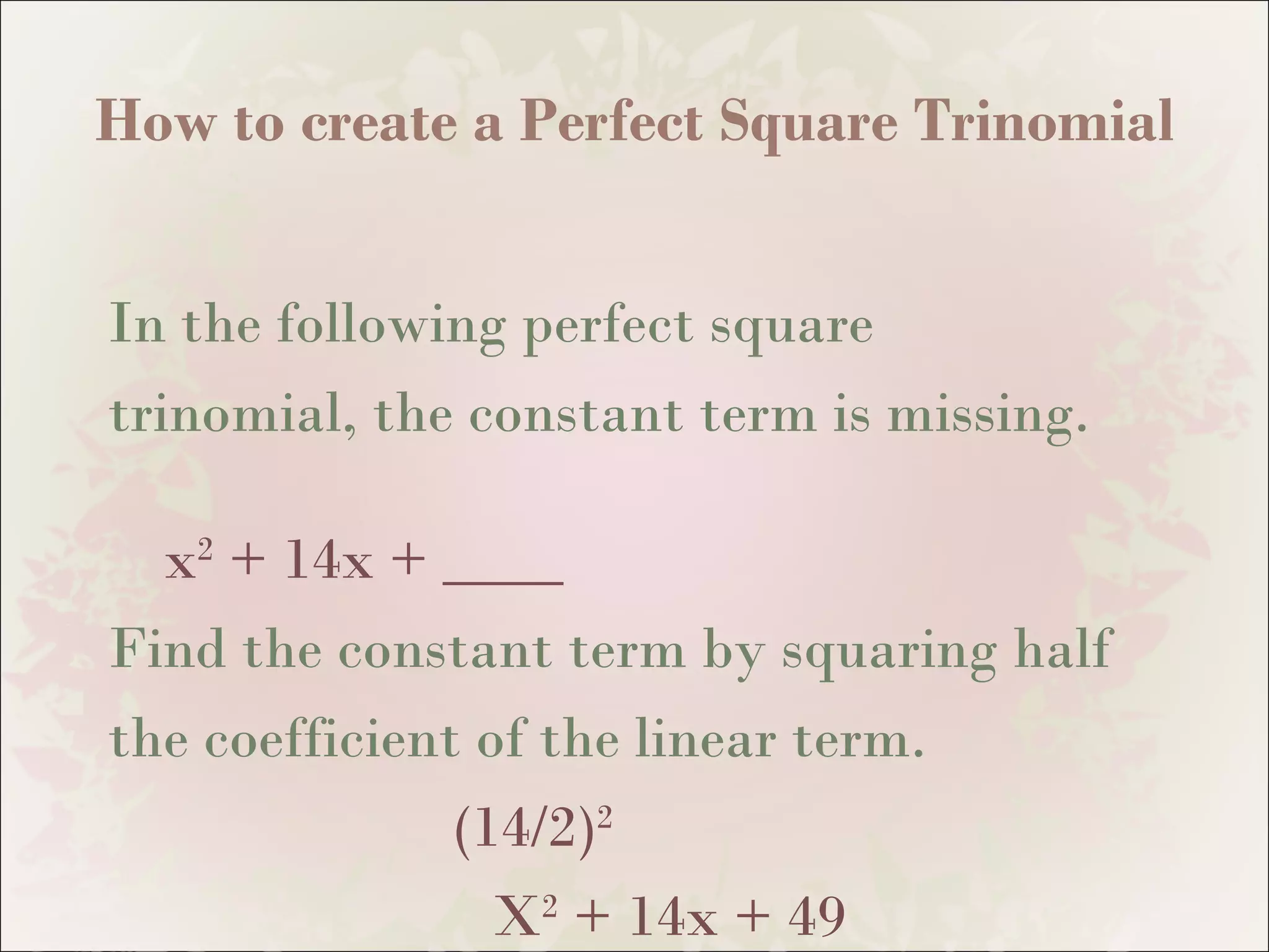 completing-the-square-ppt