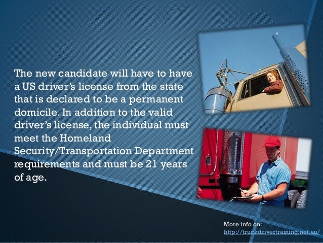 Completing Truck Driver Training
