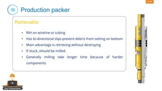 Completion equipment packer part #1 | PDF