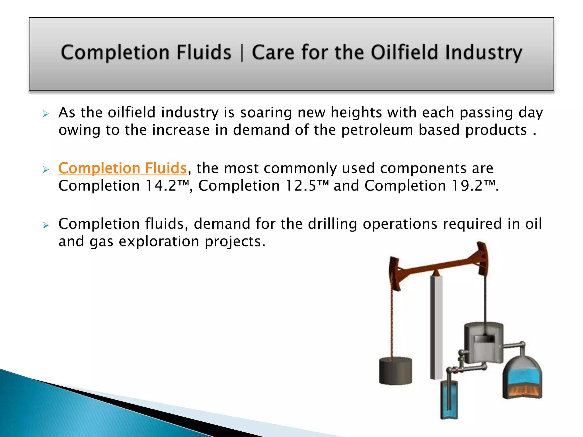 Completion Fluids | Care for the Oilfield Industry | PPT