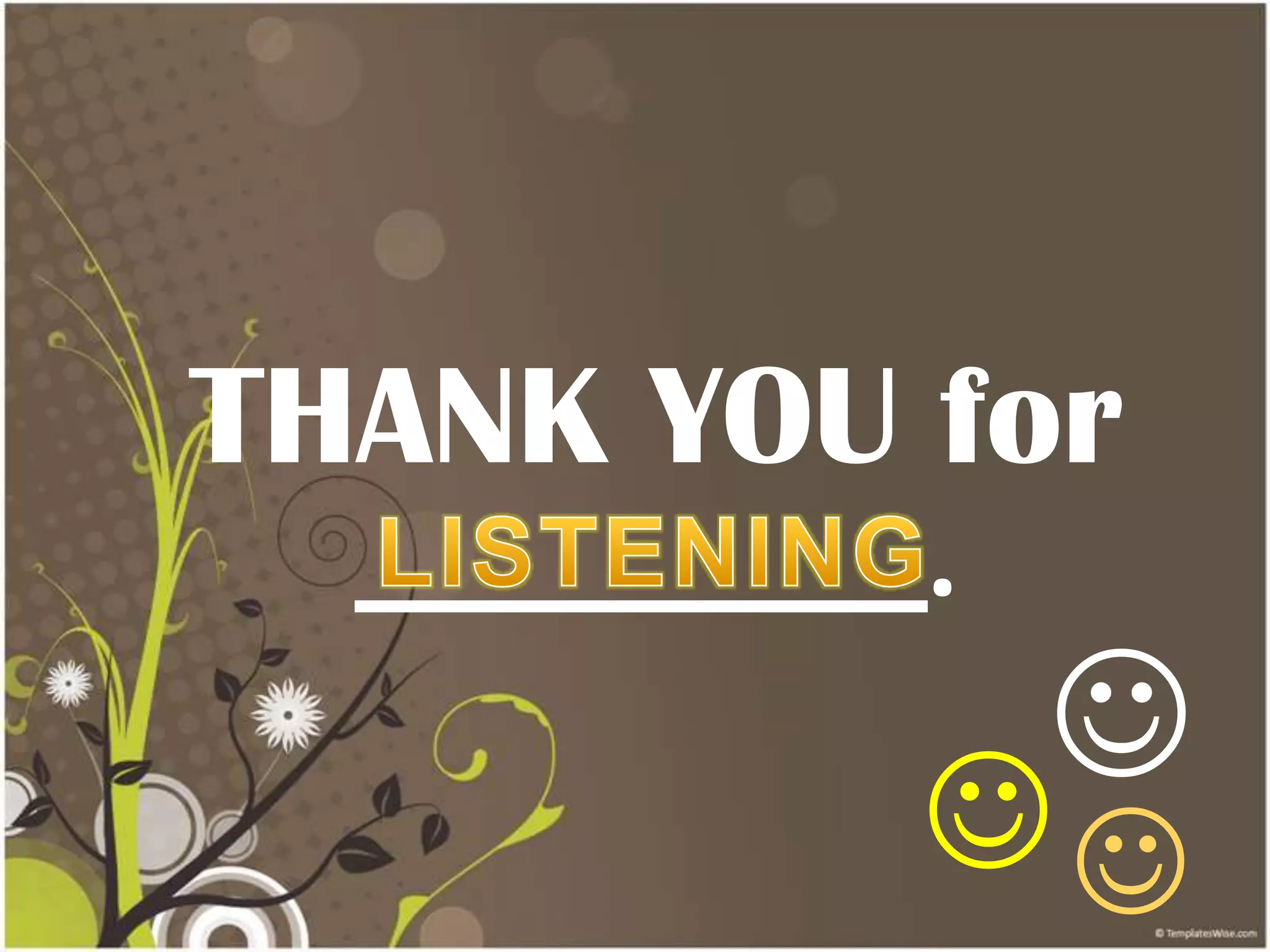 THANK YOU for
  ___________.
                 
             
 