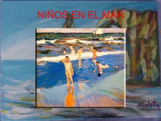 NIÑOS EN EL MAR 