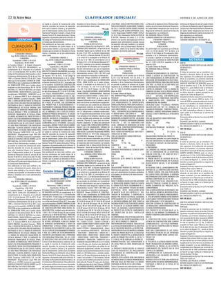 RQ HVWR  HO FRPLHQ]R GH
OD YRWDFLyQ GH SURHFWRV HQ OD
SOHQDULD GHO 6HQDGR VH GLVLSD
XQ SRFR OD VXHUWH GH HVWD
LQLFLDWLYD DVt FRPR RWUDV TXH
HVWiQ HQ ULHVJR GH KXQGLUVH
VL QR FRPSOHWD VX WUiPLWH
DQWHV GHO  GH MXQLR FRPR
OD 5HJLyQ 0HWURSROLWDQD GH
OD 6DEDQD OD /H -DFRER  OD
UHIRUPD D ODV $5
 ^ ^^/KE^ ƐĞŵŝƉƌĞƐĞŶĐŝĂůĞƐ ĚĞ ůĂ ĄŵĂƌĂ ĨƵĞƌŽŶ ƐƵƐƉĞŶĚŝĚĂƐ ƉŽƌ ĚŽƐ ƐĞŵĂŶĂƐ ĚĞďŝĚŽ Ăů ĐĂƐŽ ĚĞ ƵŶ
ĐŽŶŐƌĞƐŝƐƚĂ ĐŽŶ ŽǀŝĚͲϭϵ͘ ͬĄŵĂƌĂ
3/(1$5,$ '( 6(1$'2 62/2 $(5 (03(=Ð $ 927$5 352(726
'HILQLWLYDPHQWH RQJUHVR VROR
VHVLRQDUi YLUWXDOPHQWH
Proyectos contrarreloj
 