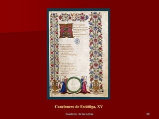 Cuaderno  de las Letras<br />75<br />UN EPISODIO ALEGÓRICO- BURLESCO: LA BATALLA DE DON CARNAL Y DOÑA CUARESMAParodia de l...