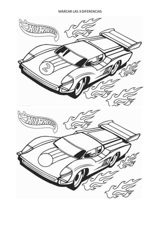 MARCAR LAS 3 DIFERENCIAS
 