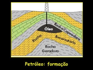 Petróleo: formação
 