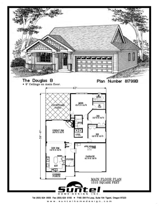 1515 Sq. Ft.
Call or Text 503-707-9195
www.CustomHomesOnYourLand.com
Ask About $0 Down Financing
Columbia Construction, Inc CCB# 199903
Page 118
 