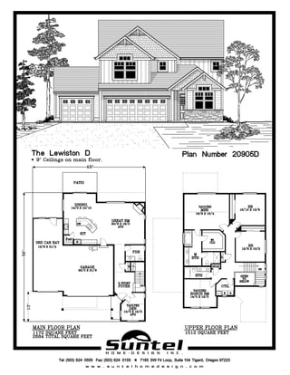 2684 Total Sq. Ft.
Call or Text 503-707-9195
www.CustomHomesOnYourLand.com
Ask About $0 Down Financing
Columbia Construction, Inc CCB# 199903
Page 122
 