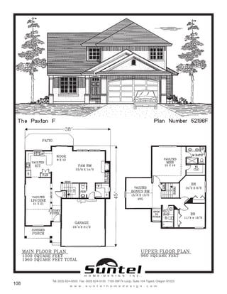 H O M E • D E S I G N I N C .
Tel: (503) 624-0555 Fax: (503) 624-0155 7165 SW Fir Loop, Suite 104 Tigard, Oregon 97223
w w w . s u n t e l h o m e d e s i g n . c o m
108
Call or Text 503-707-9195
www.CustomHomesOnYourLand.com
Ask About $0 Down Financing
Columbia Construction, Inc CCB# 199903
Page 77
 