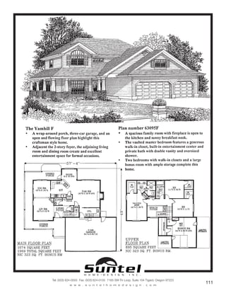 H O M E • D E S I G N I N C .
Tel: (503) 624-0555 Fax: (503) 624-0155 7165 SW Fir Loop, Suite 104 Tigard, Oregon 97223
w w w . s u n t e l h o m e d e s i g n . c o m
111
Call or Text 503-707-9195
www.CustomHomesOnYourLand.com
Ask About $0 Down Financing
Columbia Construction, Inc CCB# 199903
Page 80
 