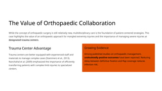 Complex Bilateral Lower Extremity Limb Salvage Using a ...