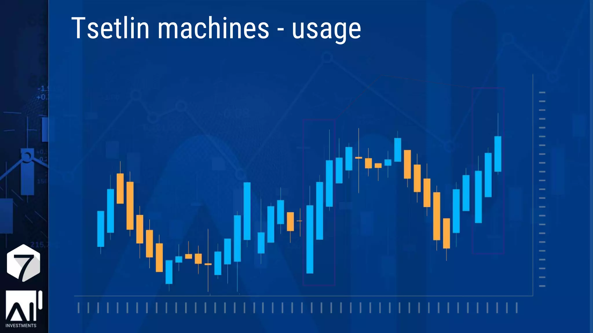 Tsetlin machines - usage
 