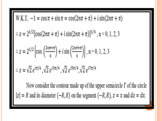 Complex analysis | PPTX | Physics | Science
