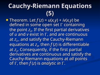 complex analysis power point presentation | PPT