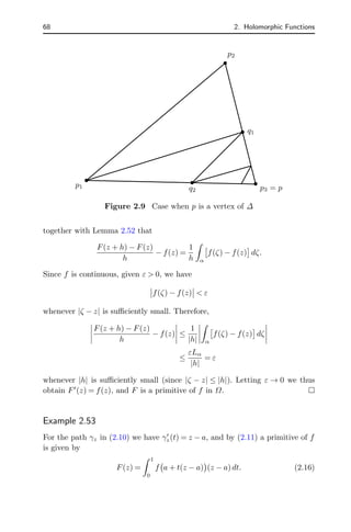 Complex analysis and differential equation | PDF