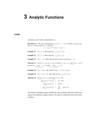 Complex analysis book by iit | PDF