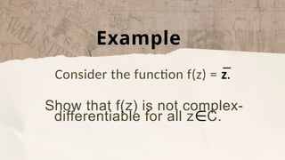 Complex Analysis Module - 3 (Functions of Complex Numbers).pptx