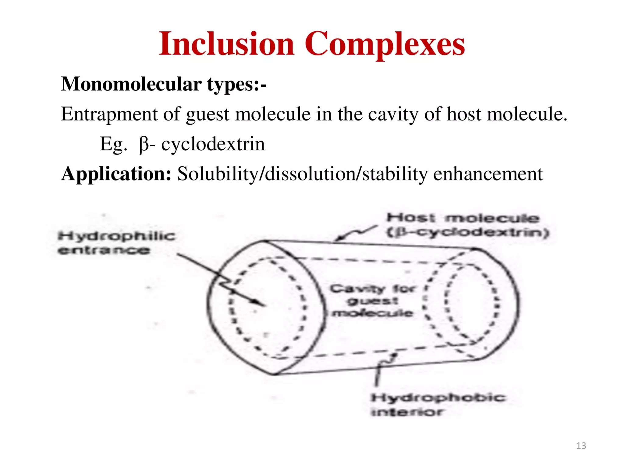 Complexation and protein binding (Physical Pharmaceutics I) PPT