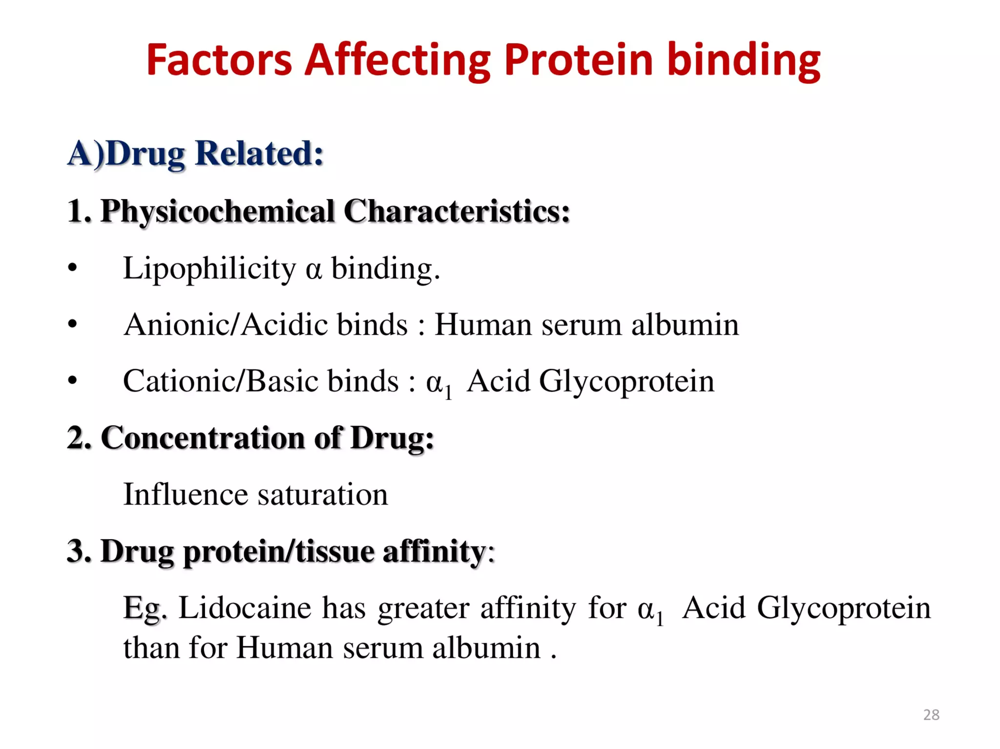 Complexation and protein binding (Physical Pharmaceutics I) PPT