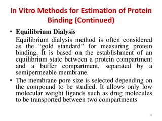 Complexation and protein binding (Physical Pharmaceutics - I)