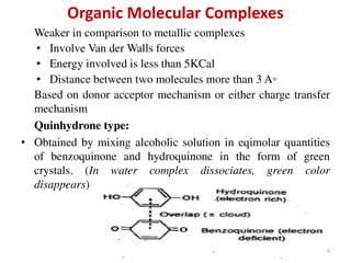 Complexation and protein binding (Physical Pharmaceutics - I)