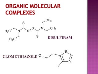 DISULFIRAM CLOMETHIAZOLE 