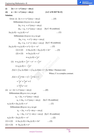 Complex differentiation contains analytic function.pptx