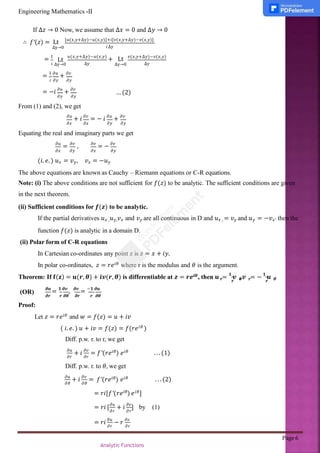 Complex differentiation contains analytic function.pptx