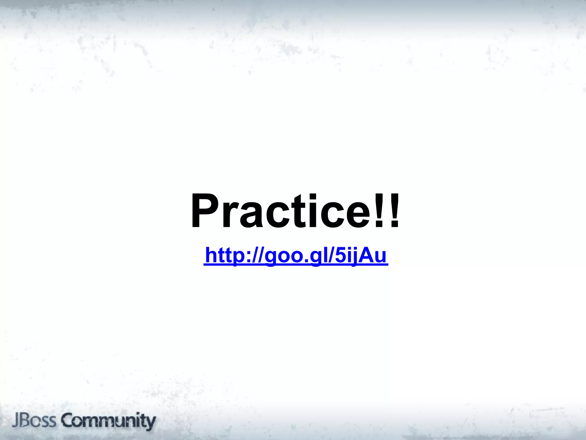 Practice!!
http://goo.gl/5ijAu
 