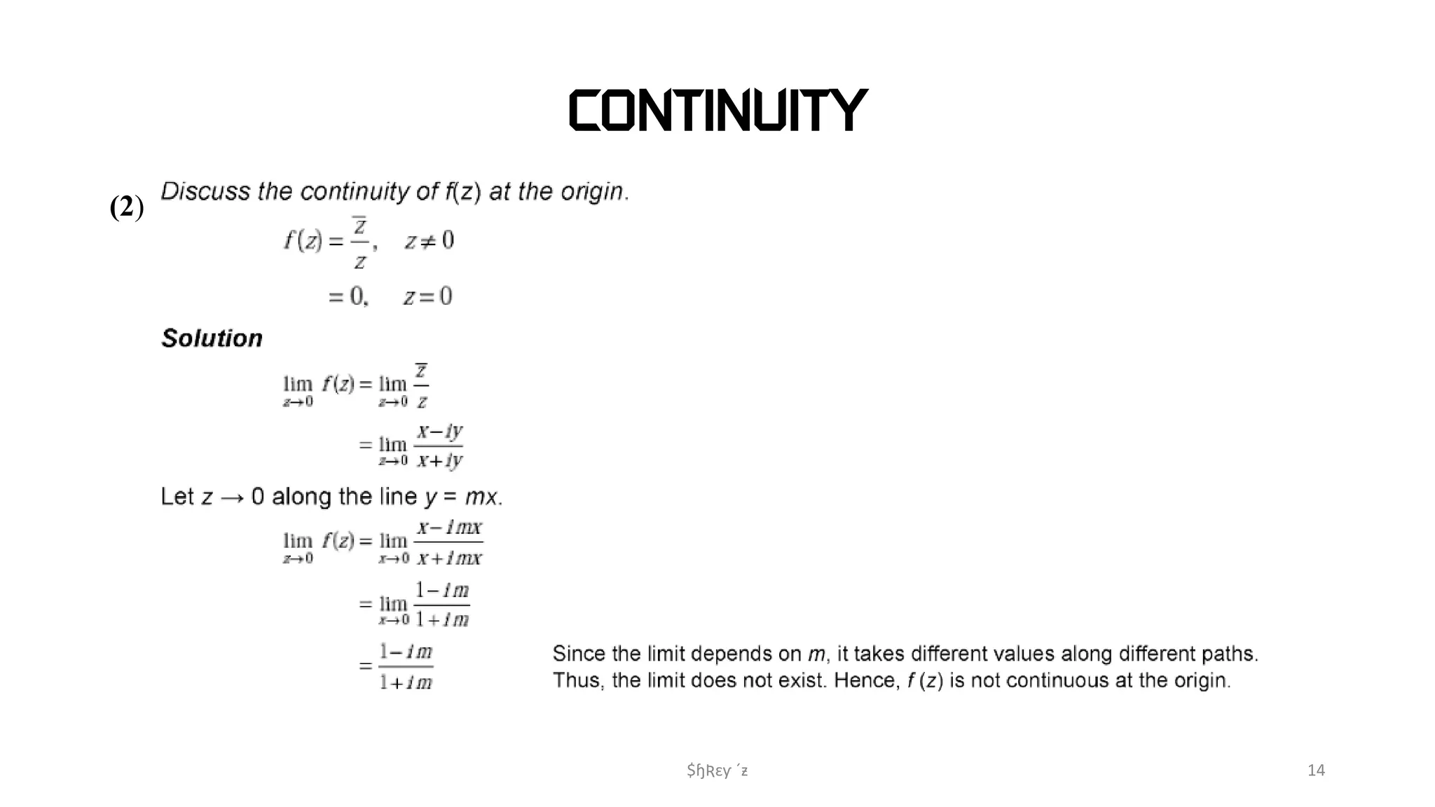 Complex function | PDF