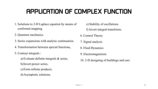 Complex function | PDF