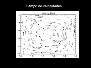 Campo de velocidades
 