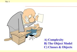A) Complexity B) The Object Model C) Classes & Objects 