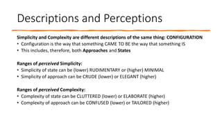 Complexity and Simplicity Unpacked | PDF