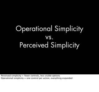 Optimizing Simplicity The Complexity of Simplicity | PDF